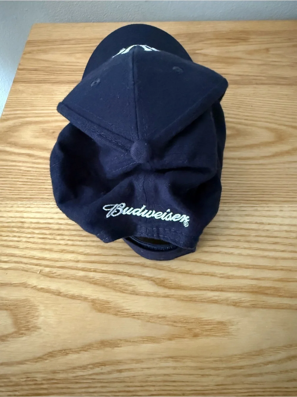 New York Baseball Cap - Navy with White Logo